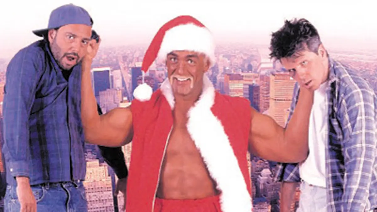 Santa with muscles